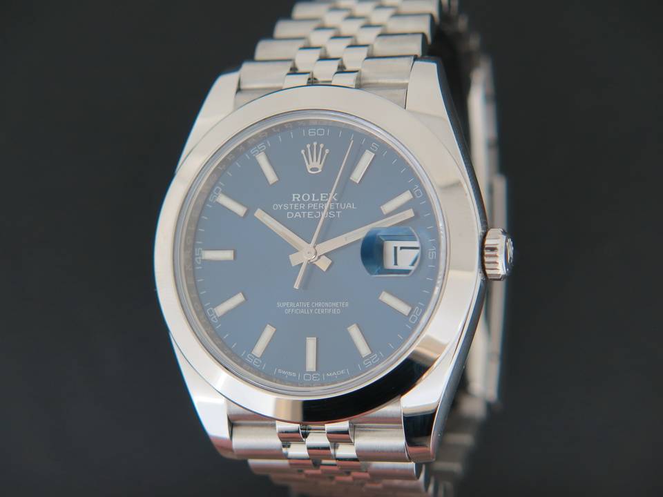 Rolex Datejust 41 Blue Dial  126300   (1)