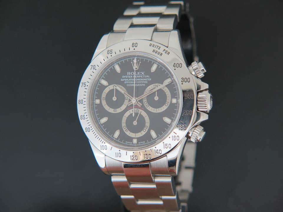 Rolex Daytona Black Dial 116520 "P Series" (1)