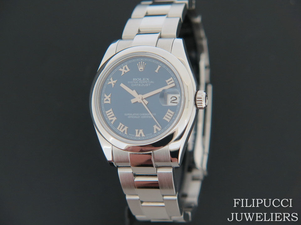 Rolex Datejust Blue Roman Dial 178240 (1)