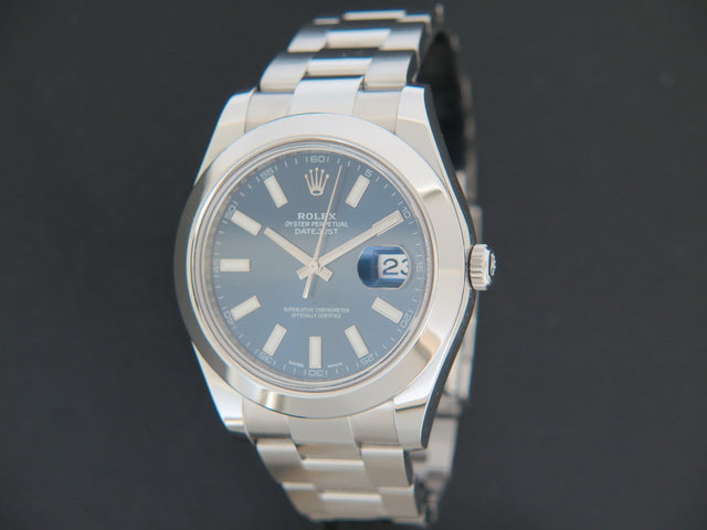 Rolex Datejust II Blue Dial