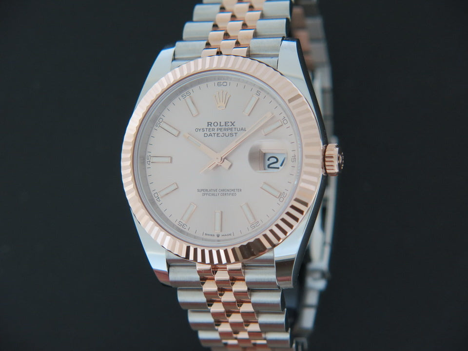 Rolex Datejust 41 Everosegold/Steel Sundust Dial 126331 NEW (1)