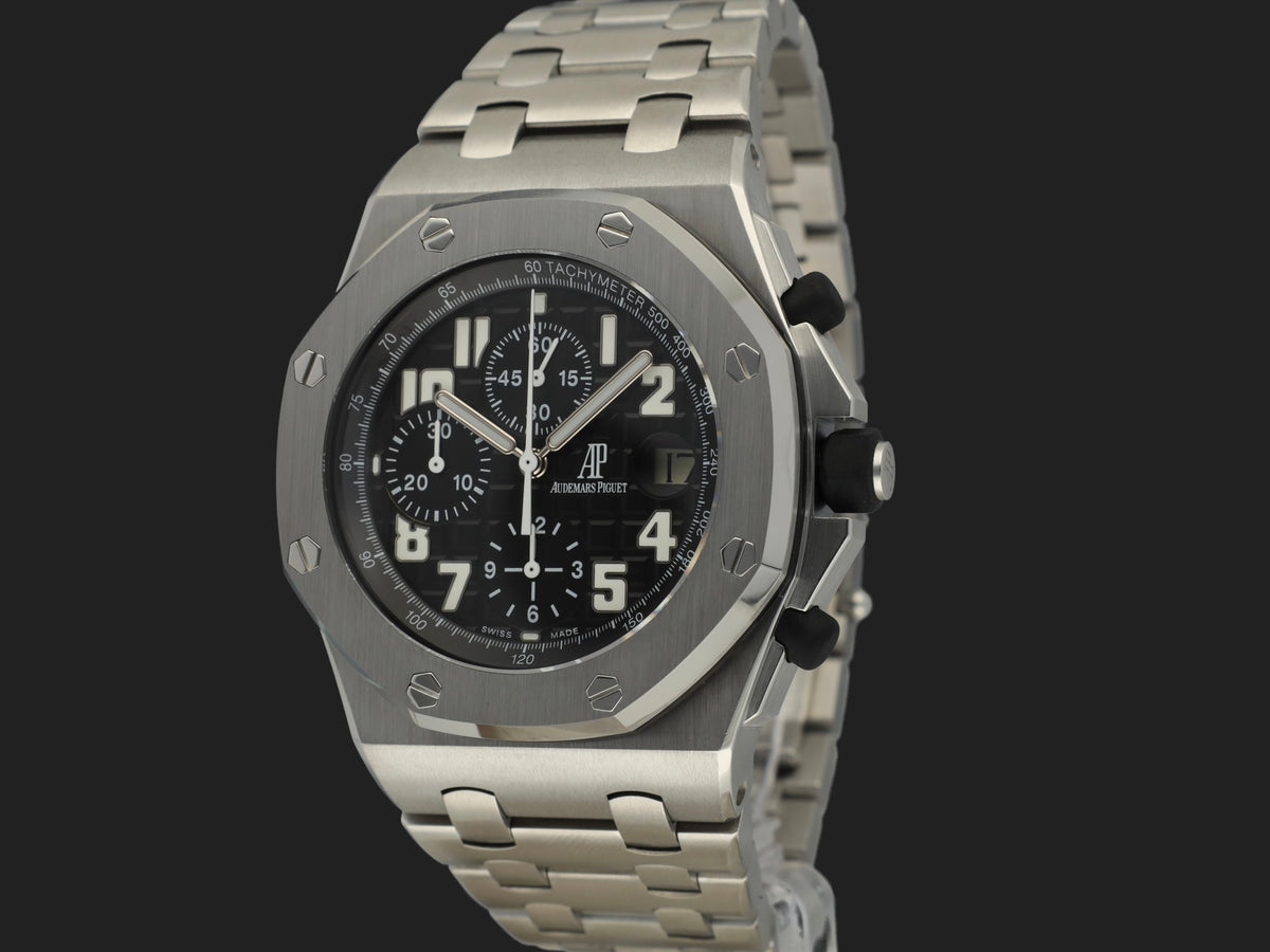 Audemars Piguet Royal Oak Offshore Chronograph Black Dial 25721ST (1)