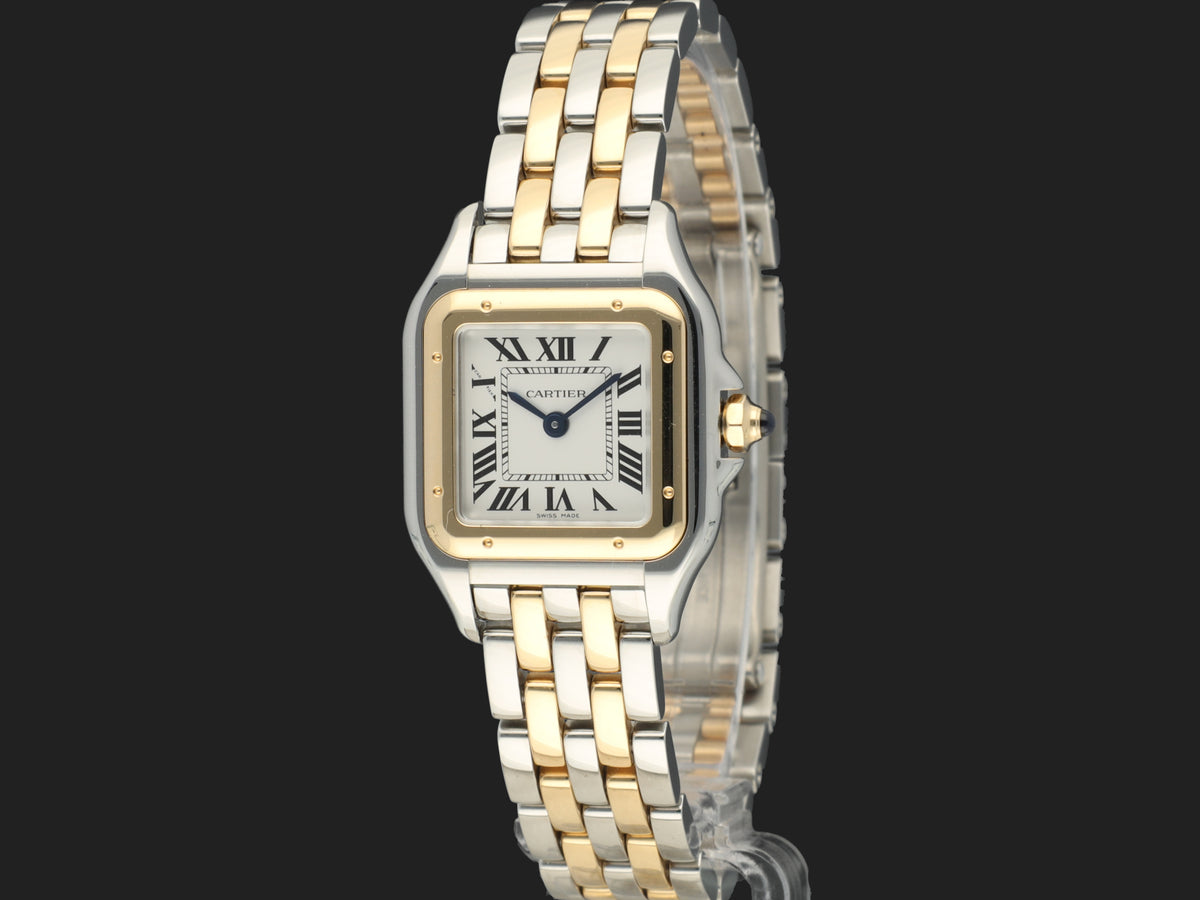 Cartier Panthere Gold/Steel SM W2PN0006 NEW (1)