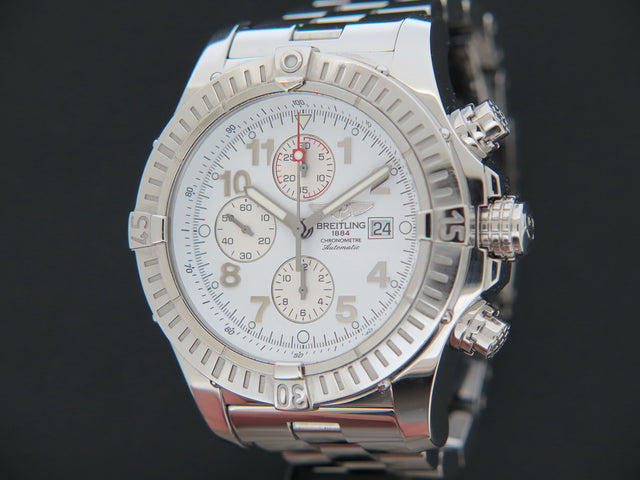 Breitling Super Avenger White Dial