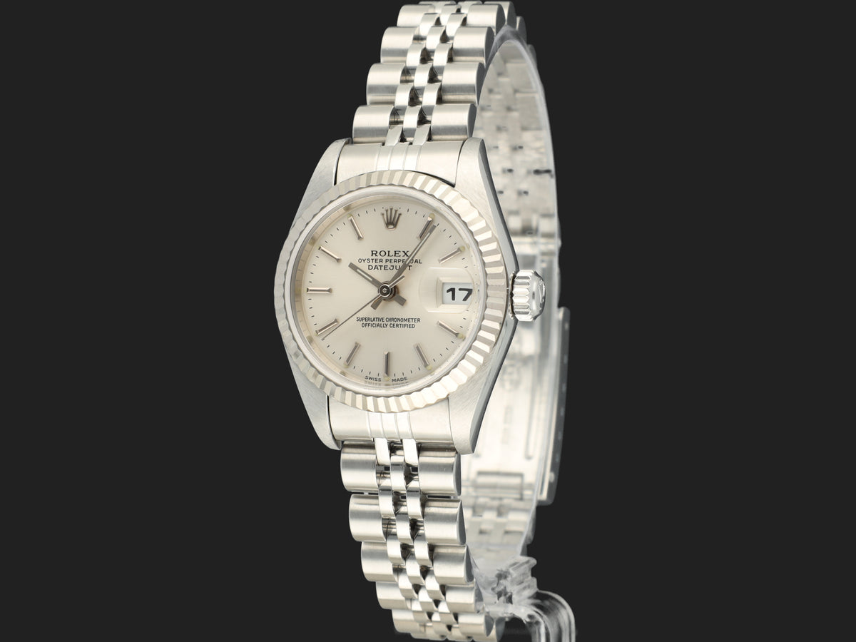 Rolex Lady-Datejust 26 Silver Dial 79174 (1)