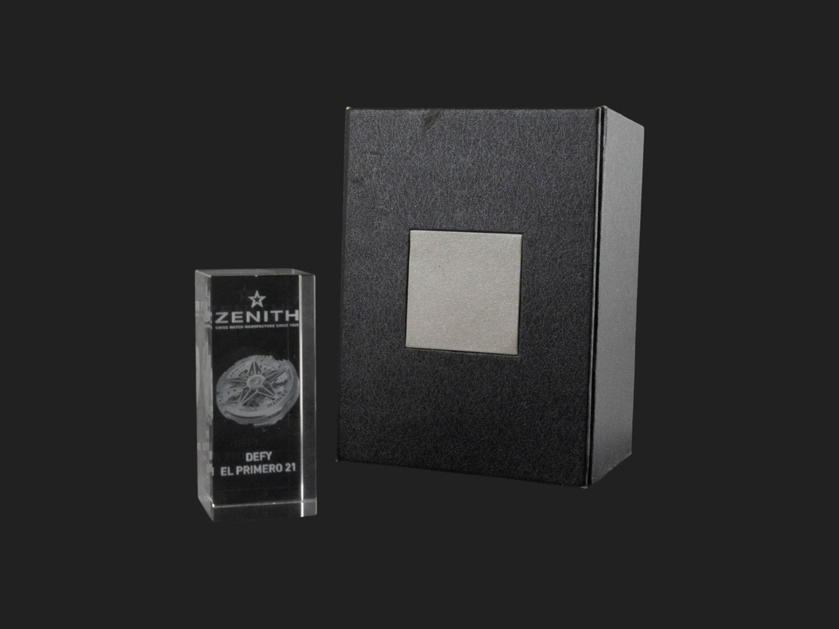 Zenith Defy El Primero 21 Movement 3D Crystal Paperweight PAPERWEIGHT (1)