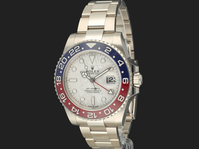 Rolex GMT-Master II White Gold Meteorite Dial