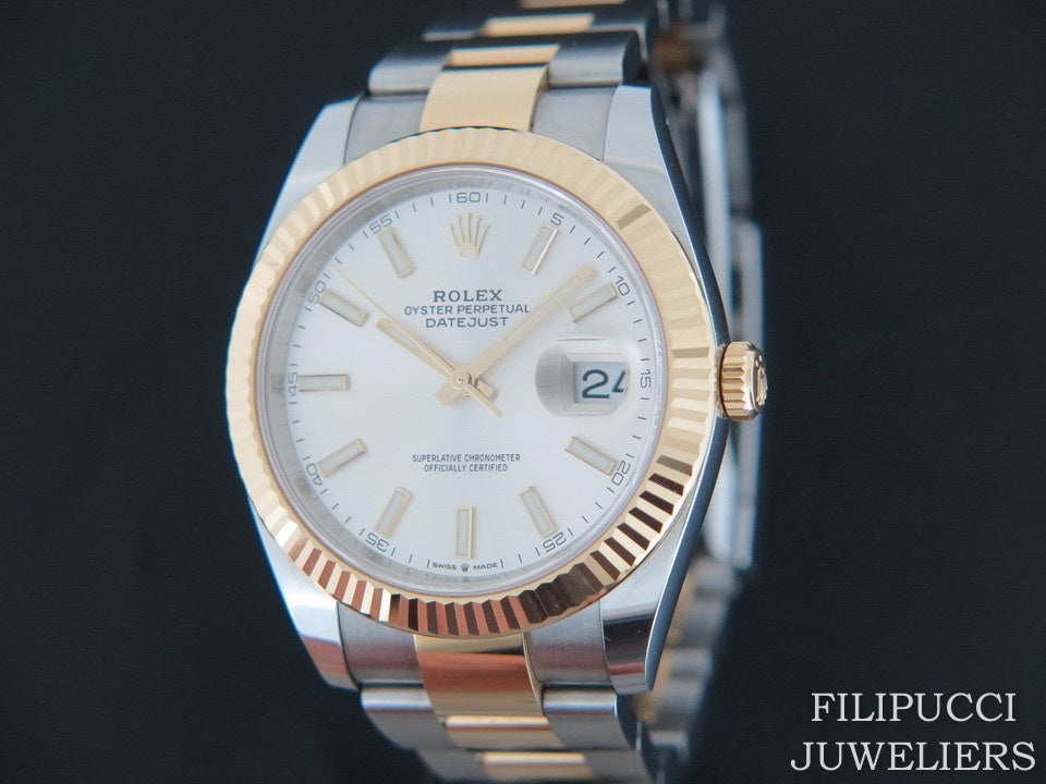 Rolex Datejust 41 Gold/Steel 126333 Silver Dial 9430 (1)