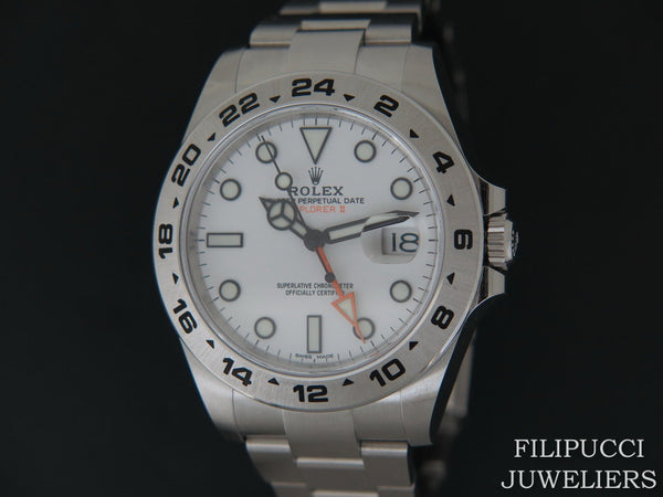 Rolex Explorer II White Dial