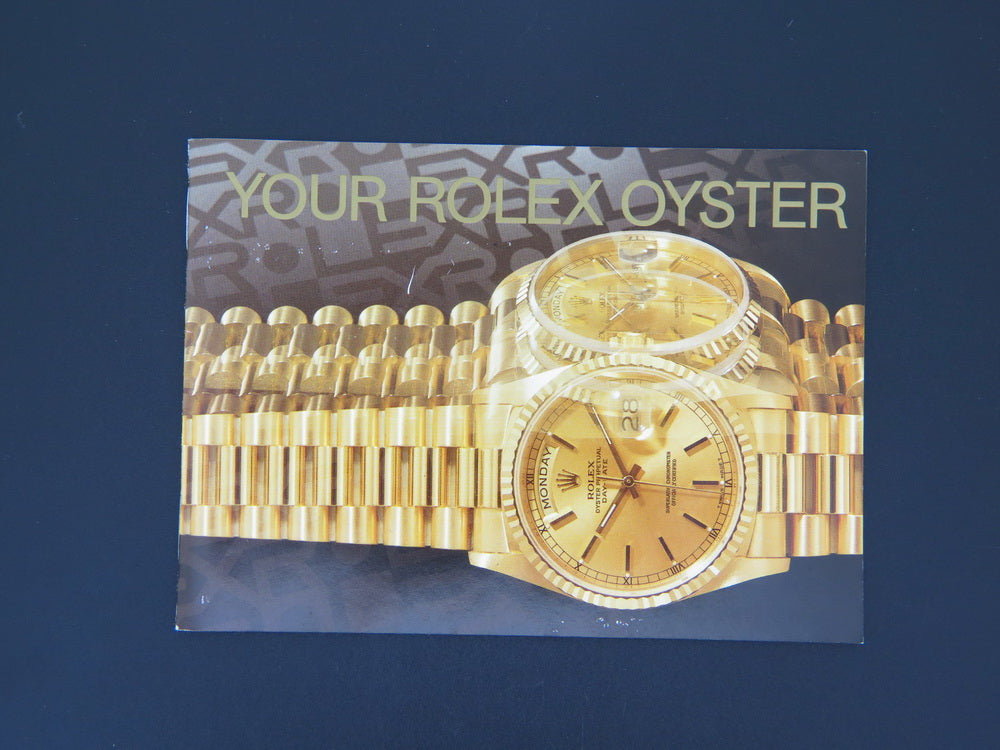 Rolex Oyster Booklet English (1)
