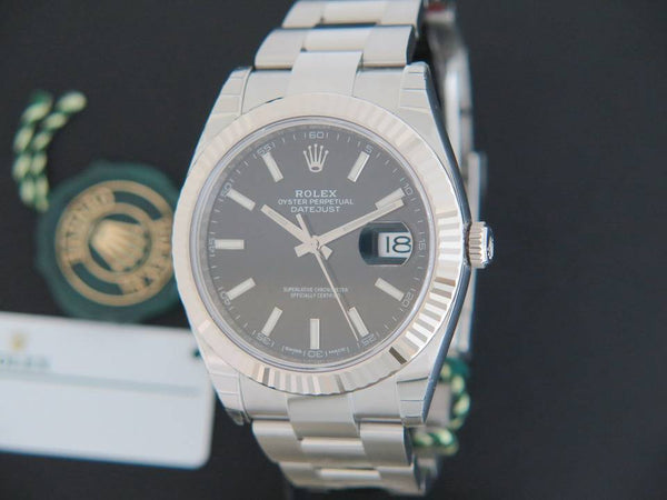 Rolex Datejust 41 Black Dial