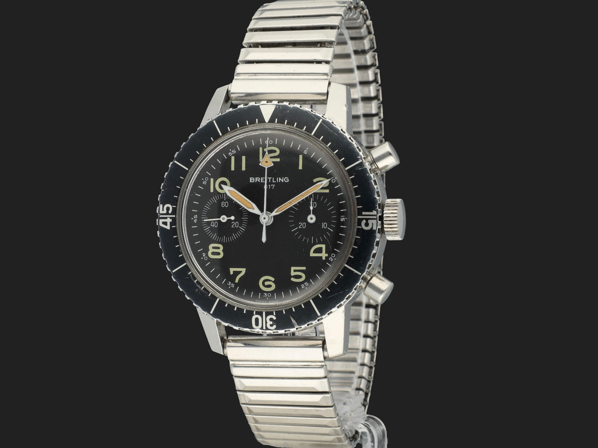 Breitling 817 Cronometro Da Polso Italian Army (1)