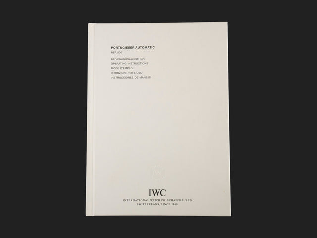 IWC Portugieser Automatic Operating Instructions