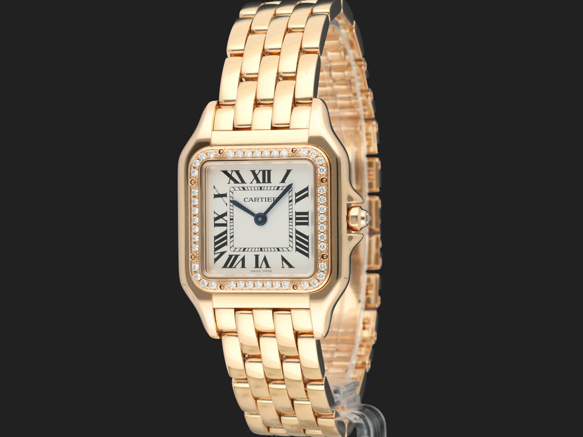 Cartier Panthere MM Rose Gold Diamond Bezel WJPN0009 (1)