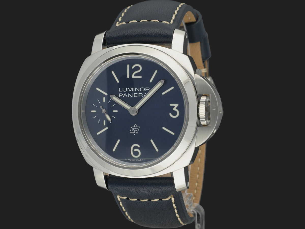 Panerai Luminor Logo Blu Mare 44MM PAM01085 NEW (1)