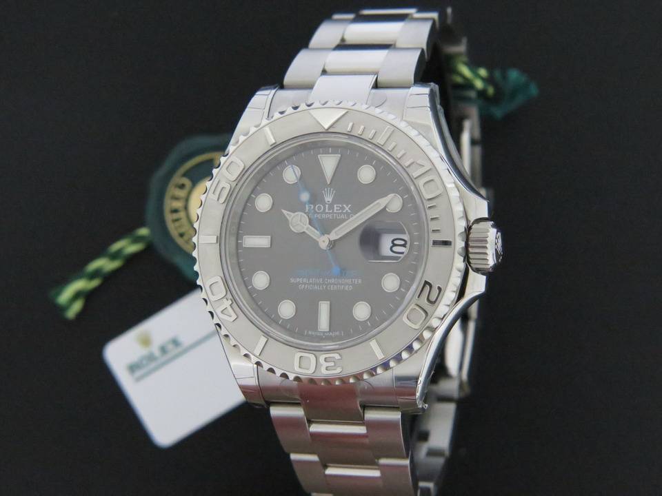 Rolex Oyster Perpetual Date Yacht-Master Rhodium Dial NEW (1)