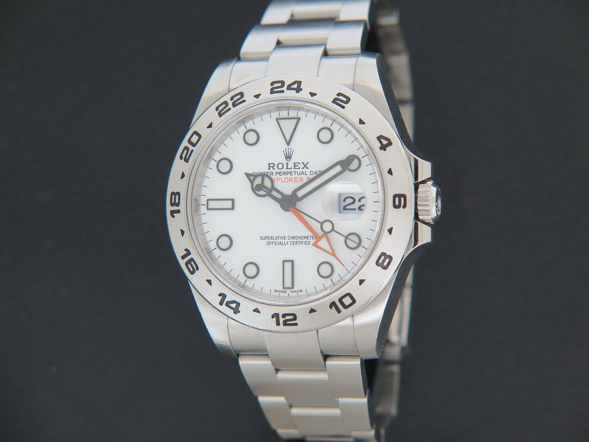 Rolex Explorer II White Dial 216570 (1)