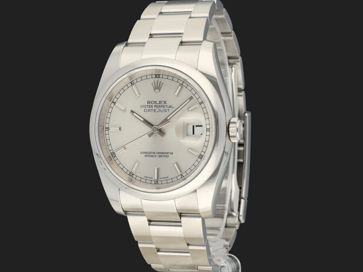 Rolex Datejust Silver Dial 116200 (1)