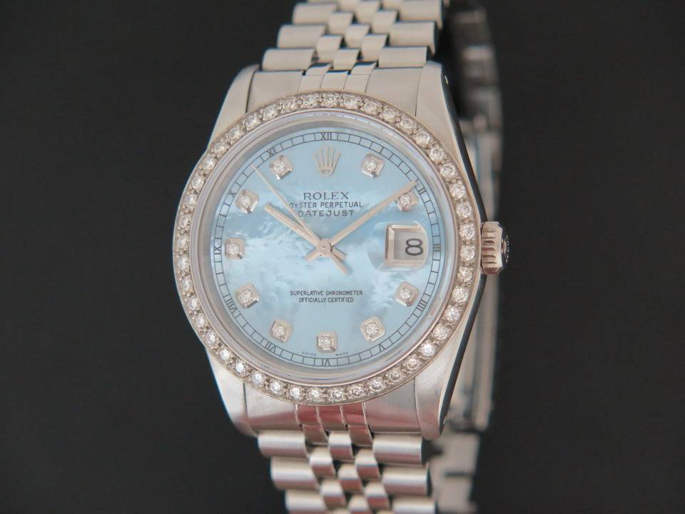 Rolex Oyster Perpetual Datejust Diamonds (1)