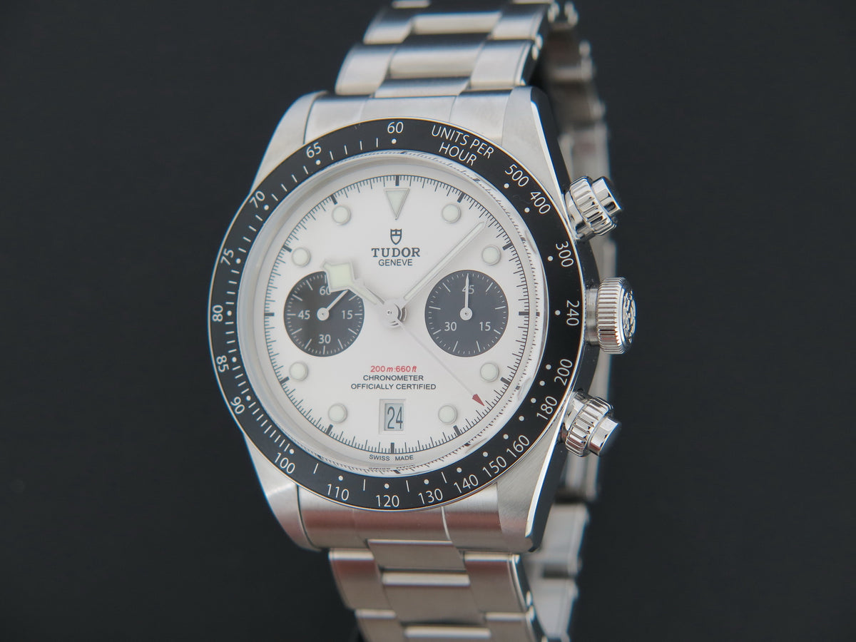 Tudor Black Bay Chrono White Dial 79360N NEW (1)