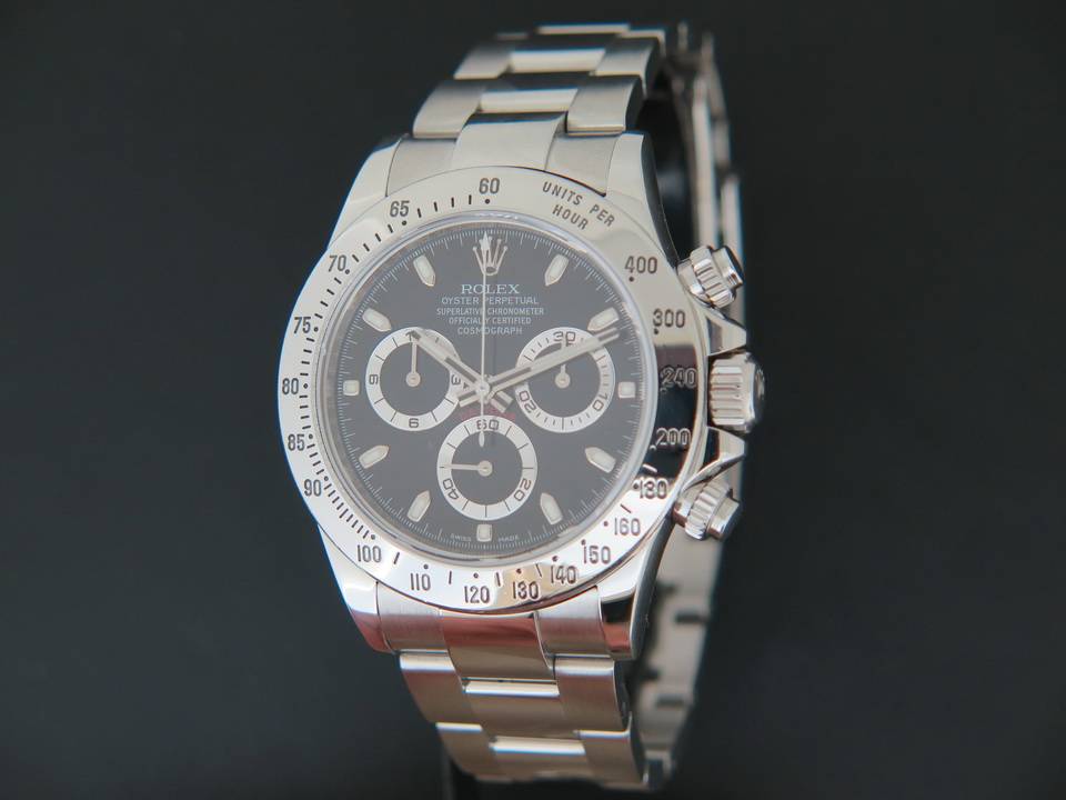 Rolex Daytona Black Dial 116520 (1)