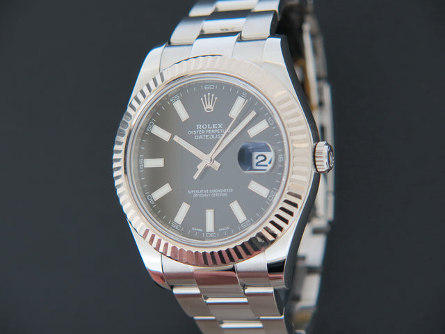 Rolex Datejust II Black Dial