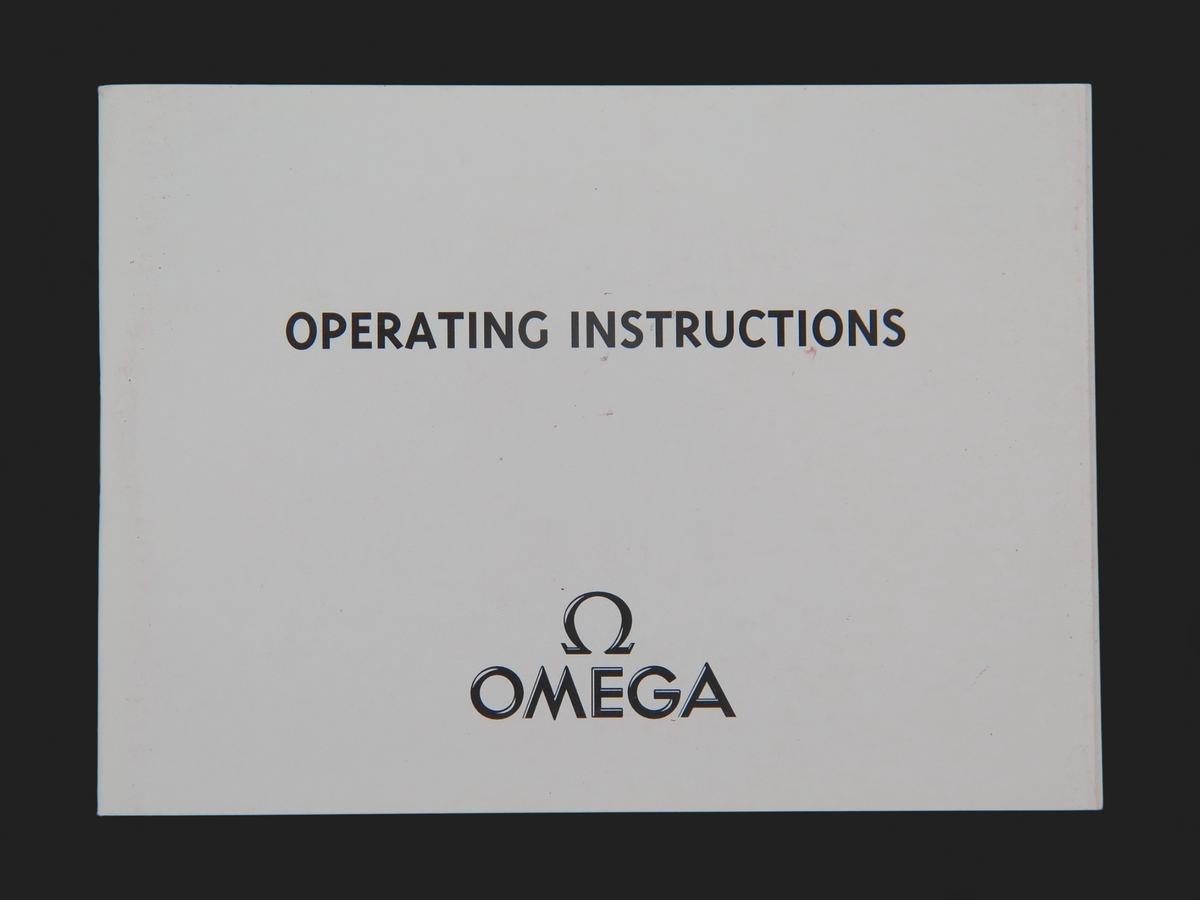 Omega Operating Instructions Booklet for cal. 1109/1111/1120/2500 (1)
