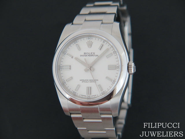 Rolex Oyster Perpetual White Dial