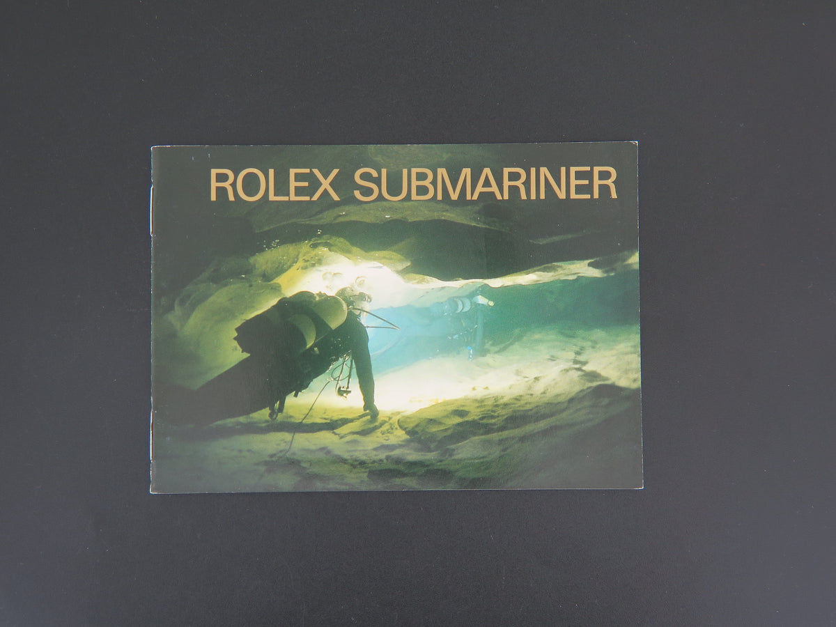 Rolex Submariner Booklet German