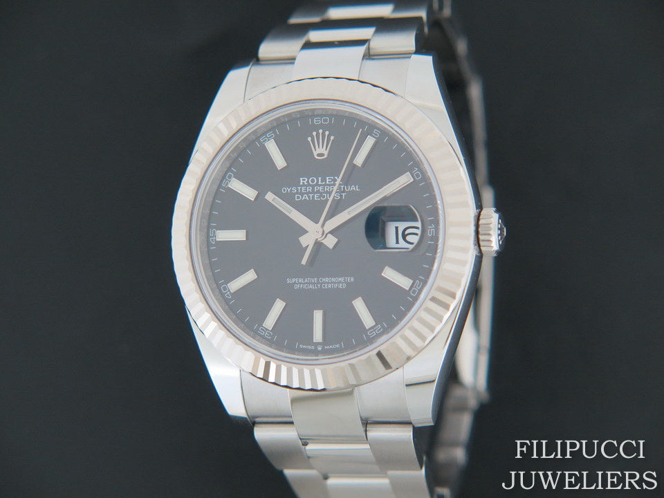 Rolex Datejust 41 Black Dial NEW 126334 214270 (1)