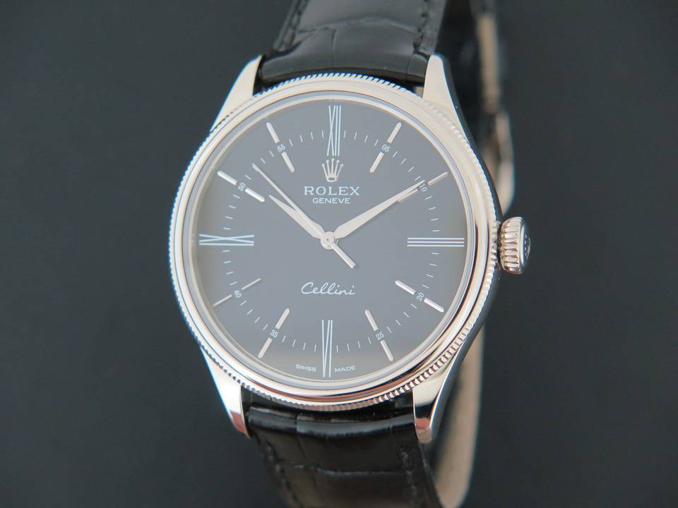 Rolex Cellini Time White Gold 50509 (1)