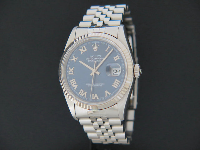 Rolex Datejust Blue Roman Dial