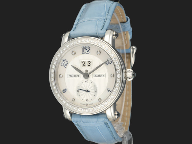 Maurice Lacroix Masterpiece Grand Guichet Dame MOP Diamond Dial