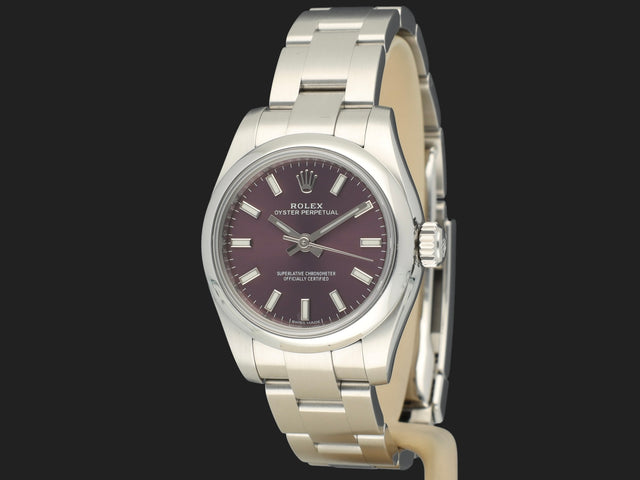Rolex Oyster Perpetual 26 Purple Dial
