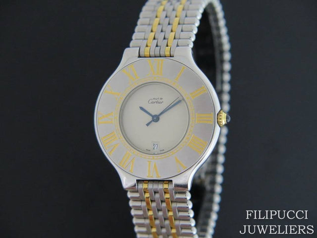Cartier Must 21 Gold/Steel