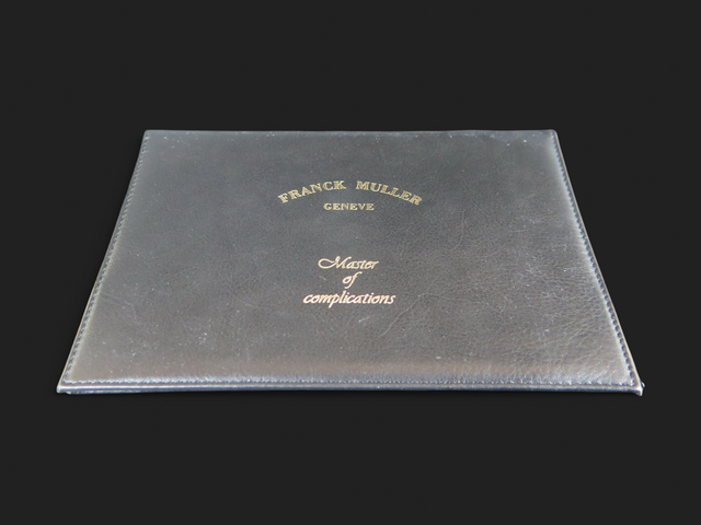 Franck Muller Leather Folder