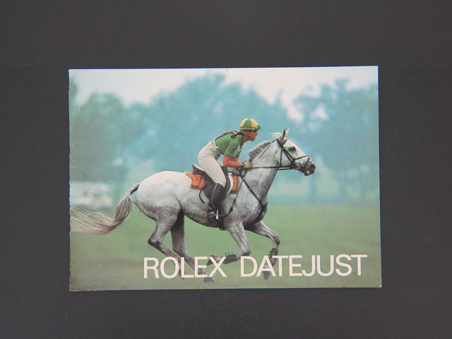 Rolex Datejust Booklet English