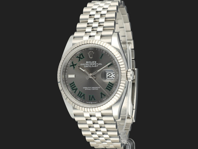 Rolex Datejust Slate Roman Dial