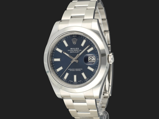 Rolex Datejust II Blue Dial