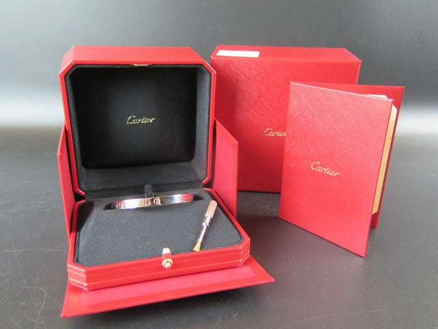 Cartier Love Bracelet White Gold 18K