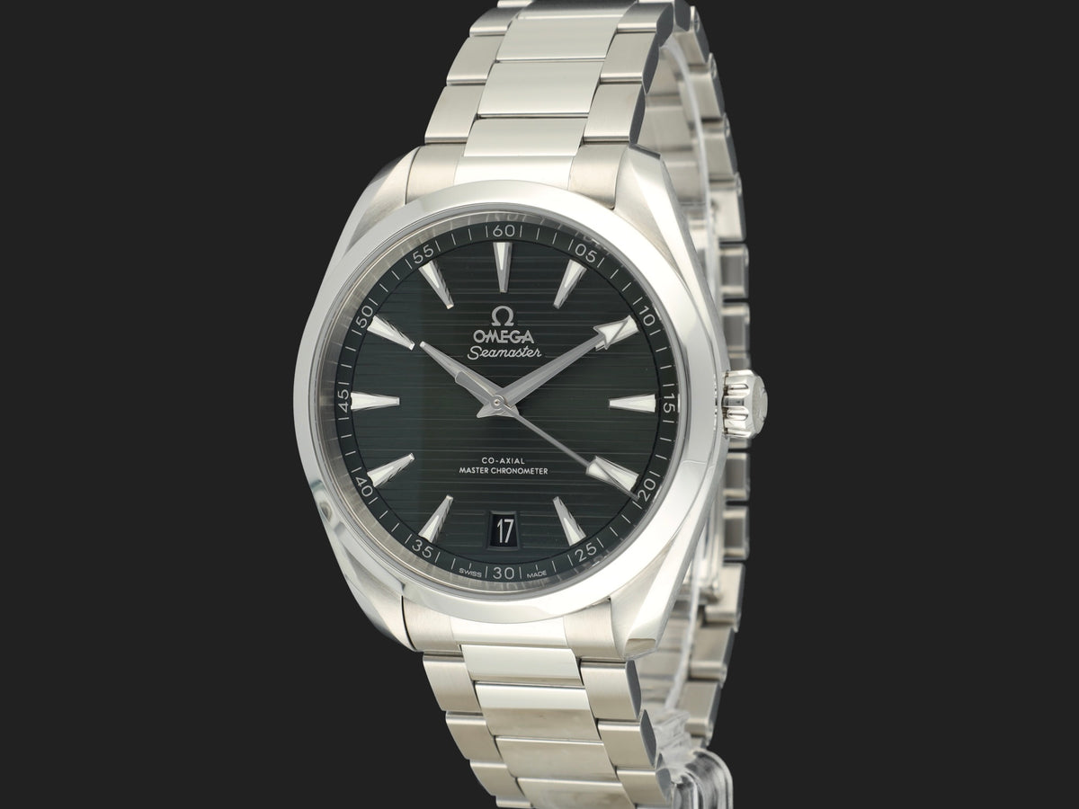 Omega Aqua Terra Co-Axial Master Chronometer Green Dial 220.10.41.21.10.001 (1)