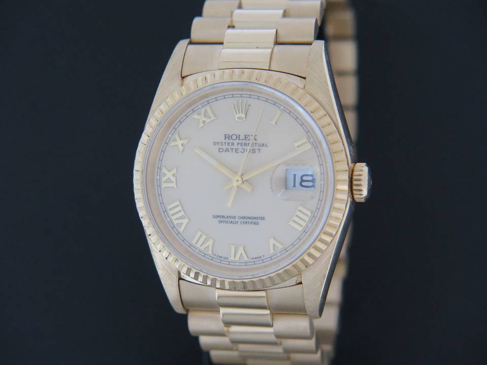 Rolex Datejust Yellow Gold 16238 (1)