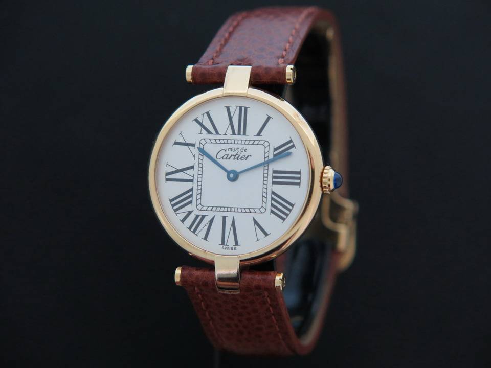 Cartier Must de Cartier Vermeil MM (1)