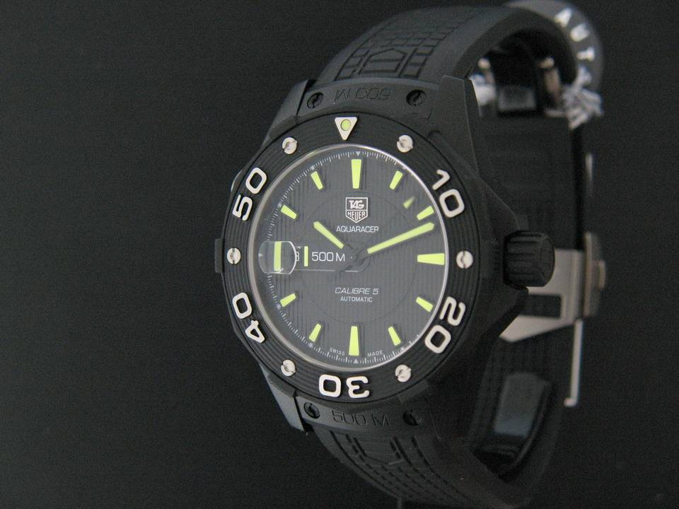 Tag Heuer Aquaracer 500 M Calibre 5 Full Black (1)