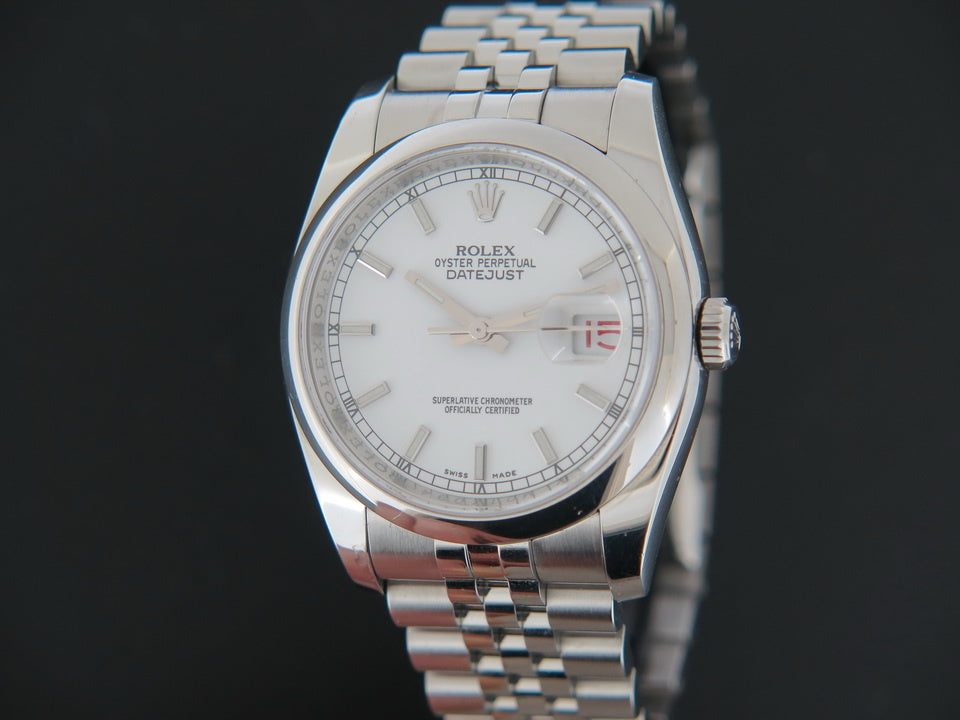 Rolex Datejust 116200 White Dial (1)