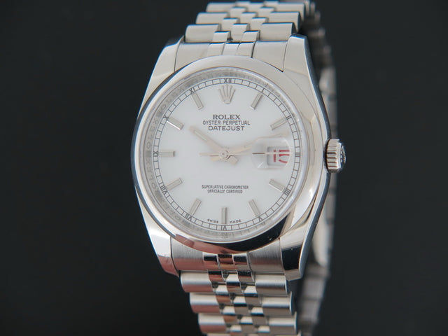 Rolex Datejust White Dial