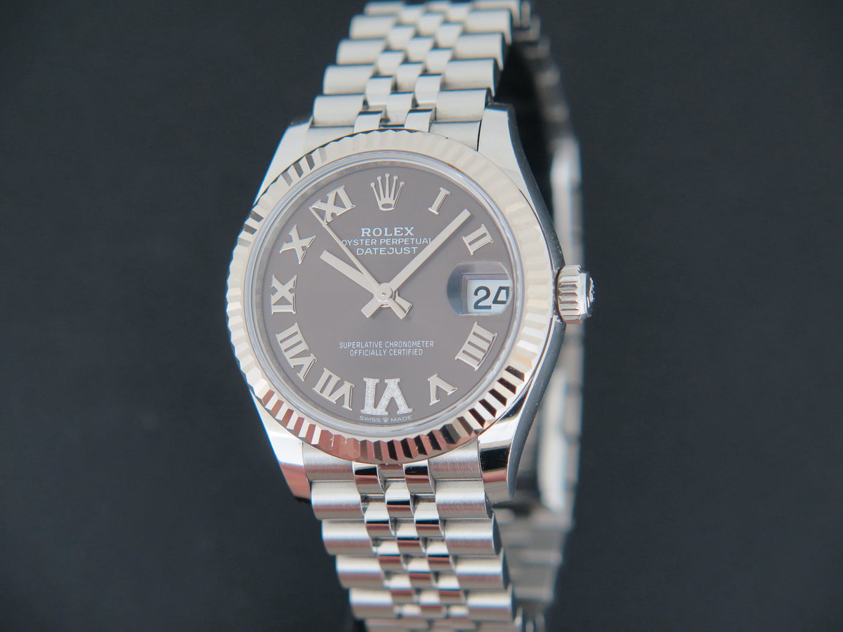Rolex Datejust 31 Dark Grey Diamond Dial 278274 (1)