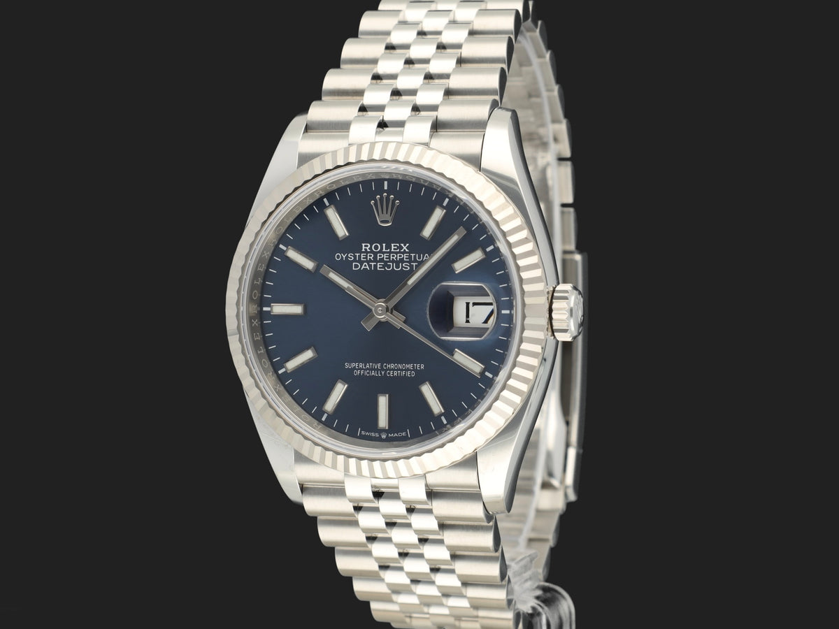 Rolex Datejust 36 Blue Dial 126234 (1)