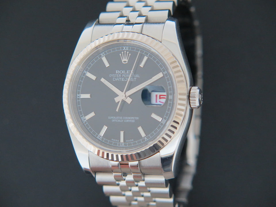 Rolex Datejust Black Dial 116234 G-serial (1)