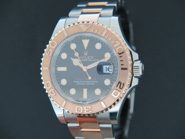 Rolex Yacht-Master Everosegold/Steel Black Dial
